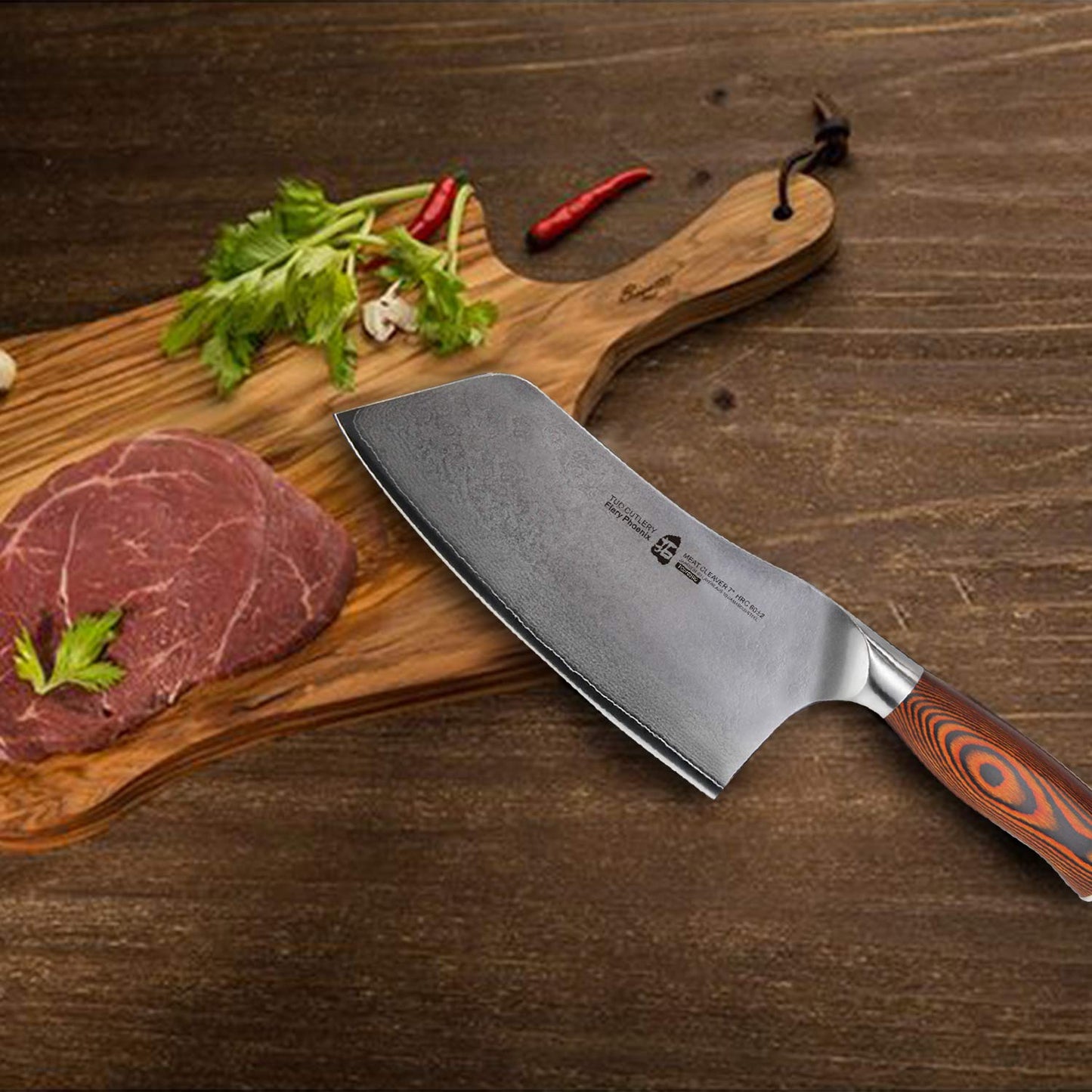 set de couteaux de cuisine Tuo 8 pieces