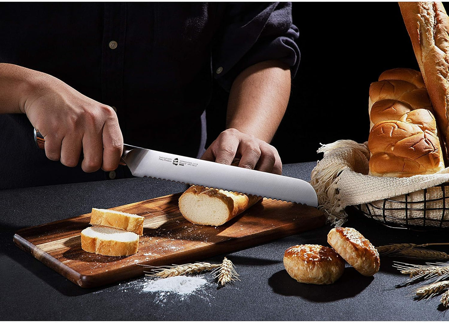 set de couteaux de cuisine Tuo 8 pieces