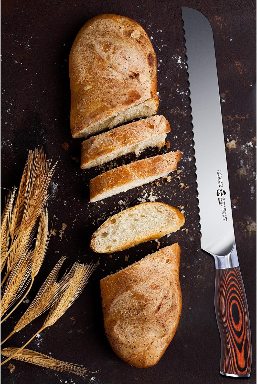 set de couteaux de cuisine Tuo 8 pieces