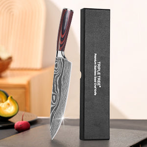 couteau japonais chef triple tree