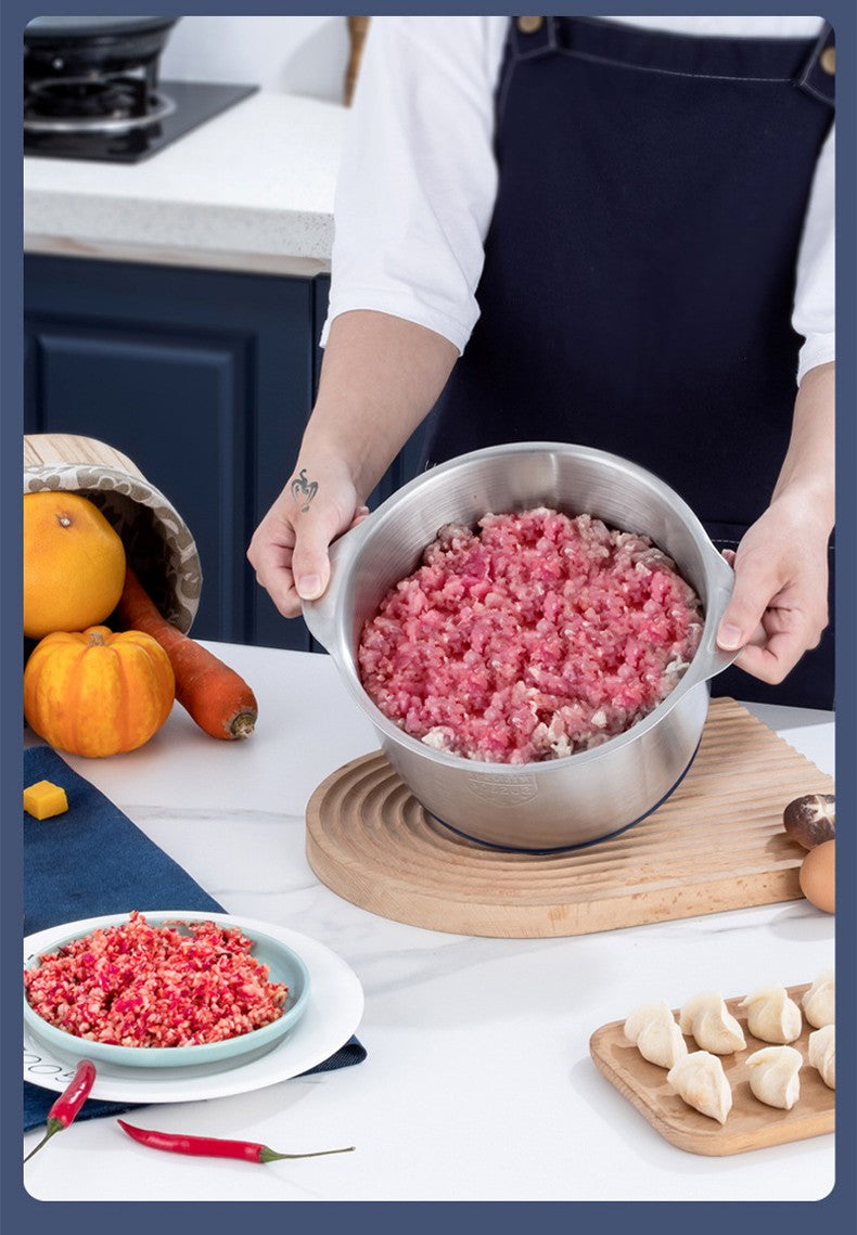 hachoir a viande électrique acier inoxidable