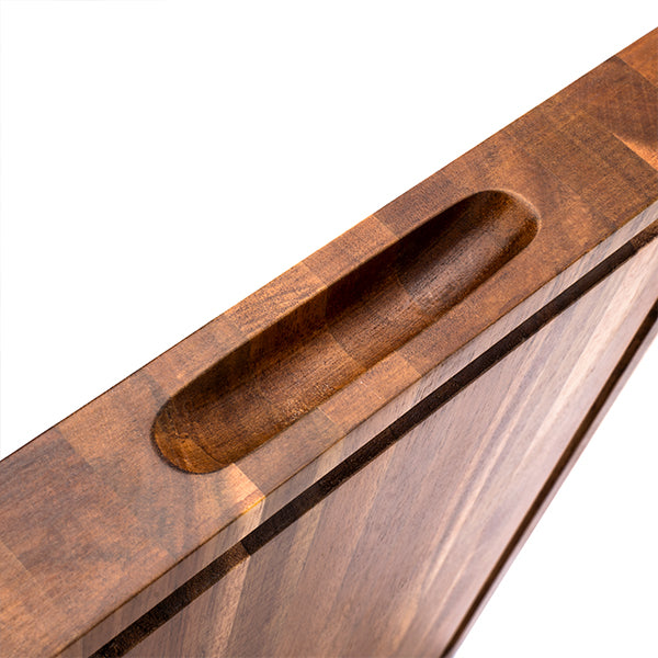 planche à découper bois acacia Willkommen