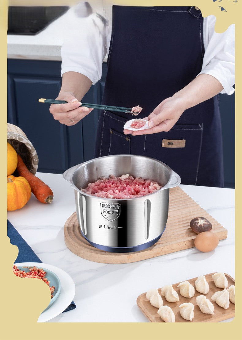 hachoir a viande électrique acier inoxidable