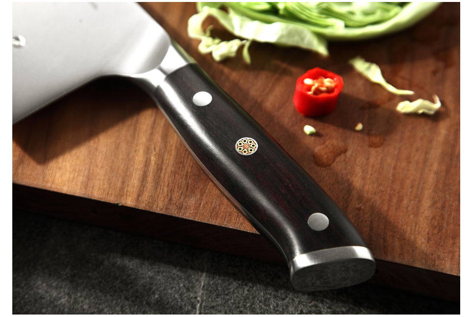 couteau de cuisine professionnel couperet Xinzuo
