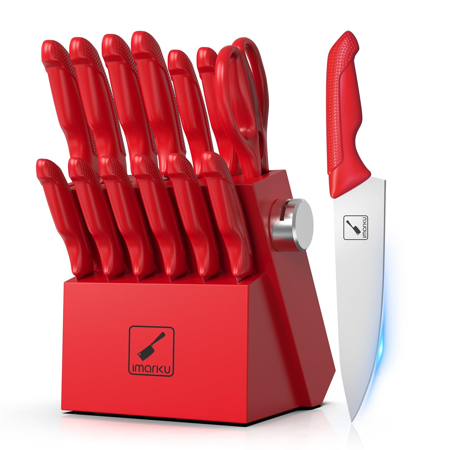 set de couteaux de cuisine imarku 14 pieces
