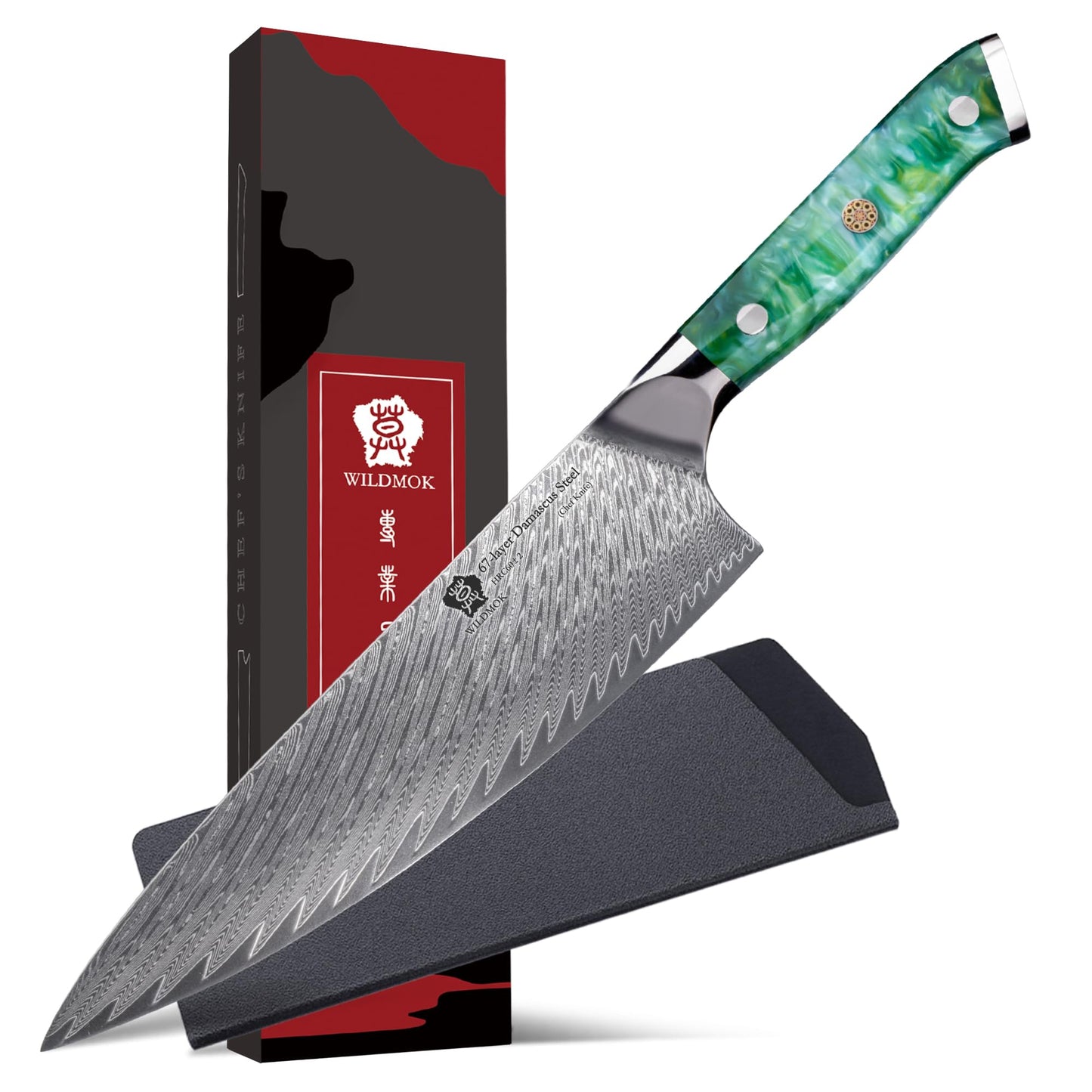 couteau de cuisine chef Wildmok