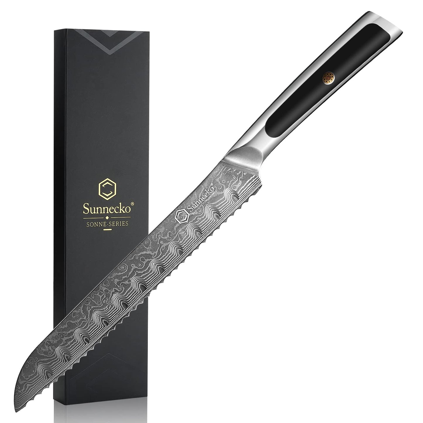 couteau cuisine japonais à pain Sunnecko