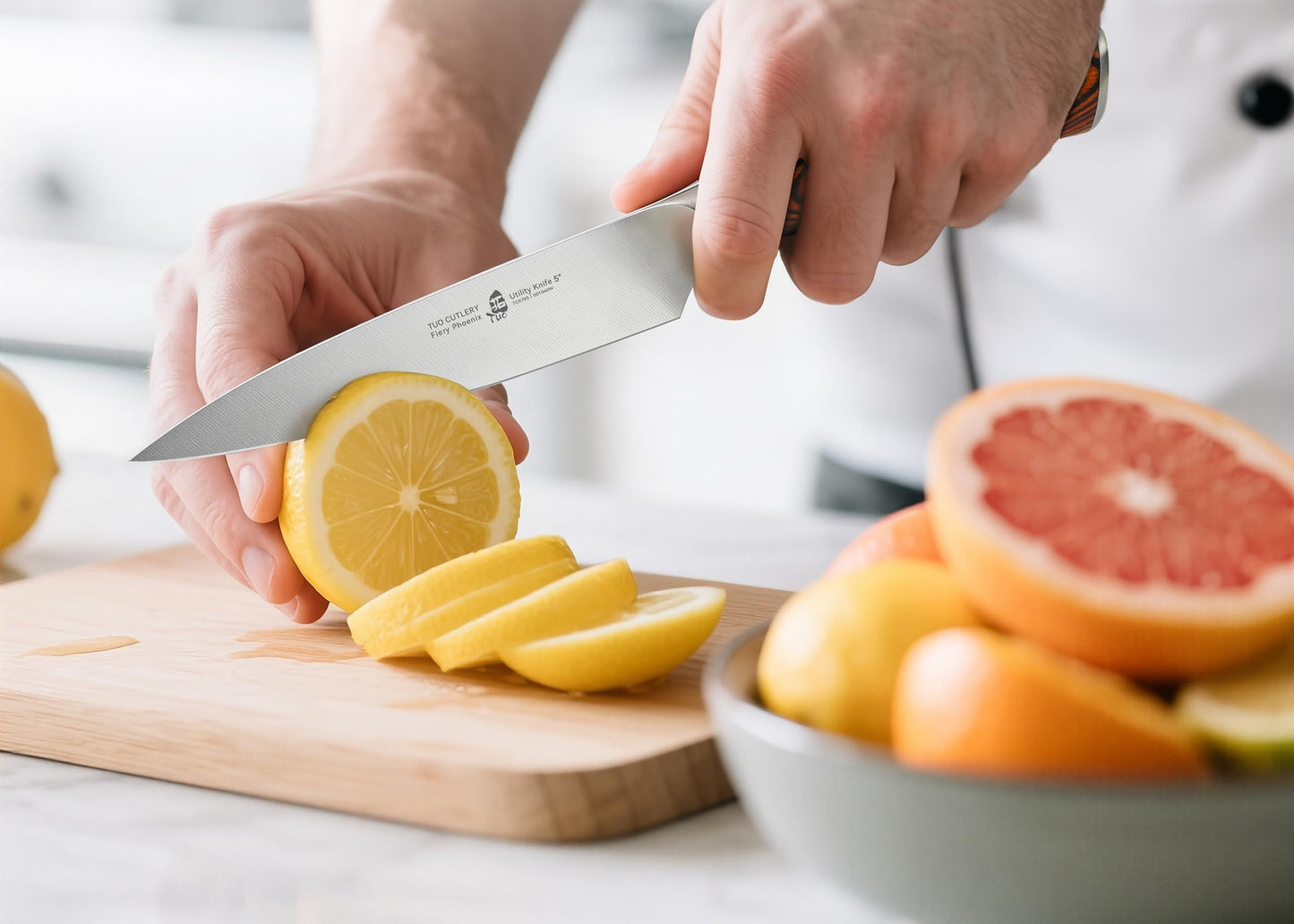 couteau de cuisine professionnel d'office Tuo