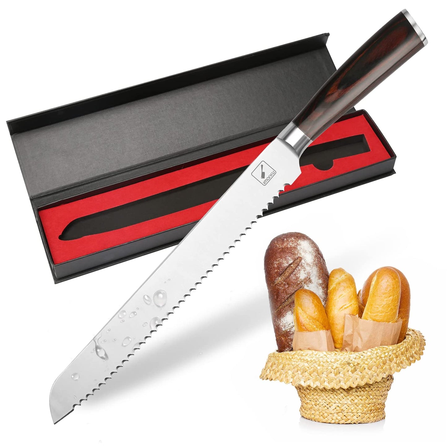 couteau a pain japonais Imarku - Duocuisine
