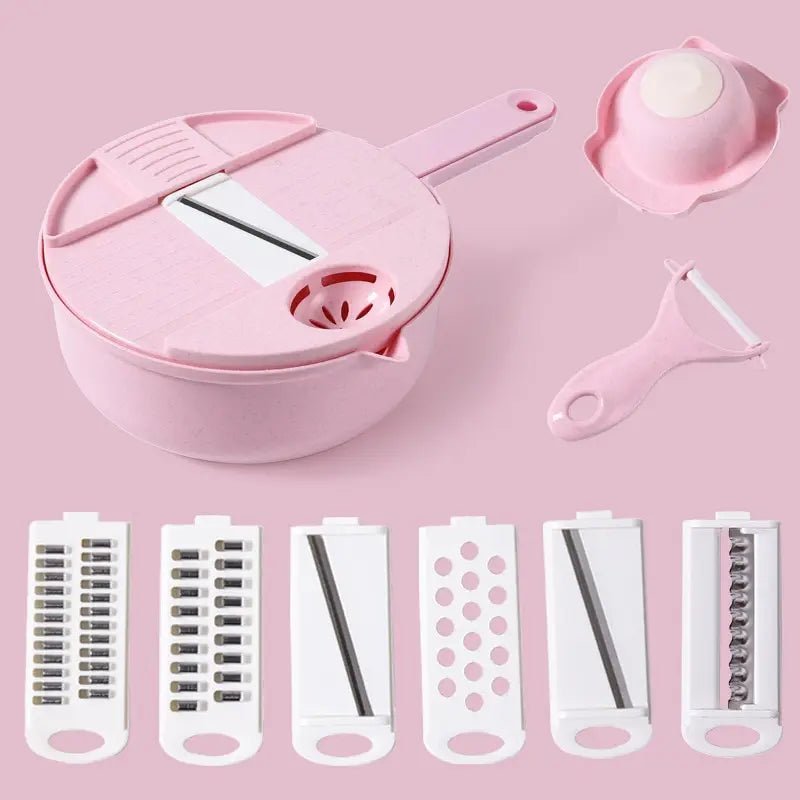 CutShredGrater™ - Rose - Duocuisine
