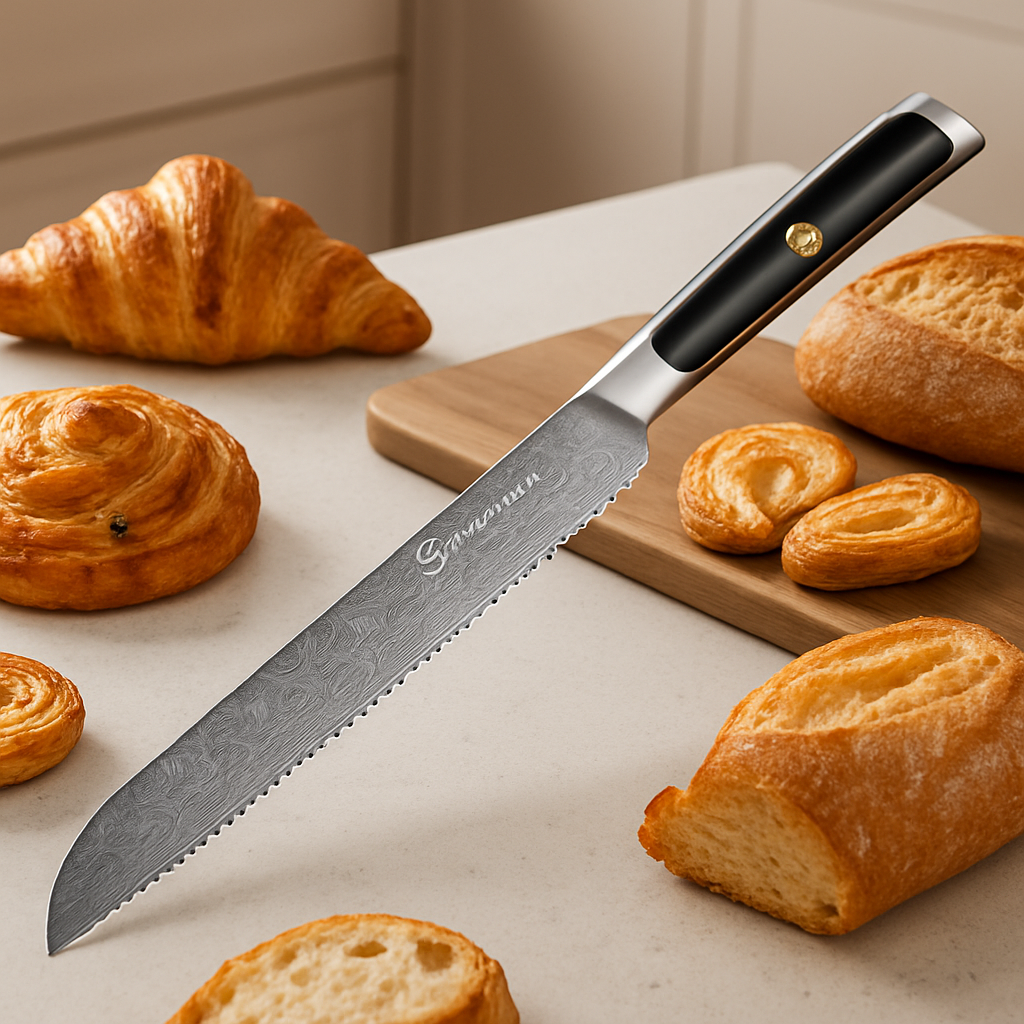 couteau cuisine japonais à pain Sunnecko