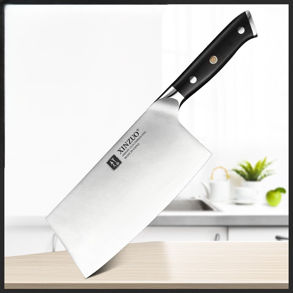 couteau de cuisine professionnel couperet Xinzuo