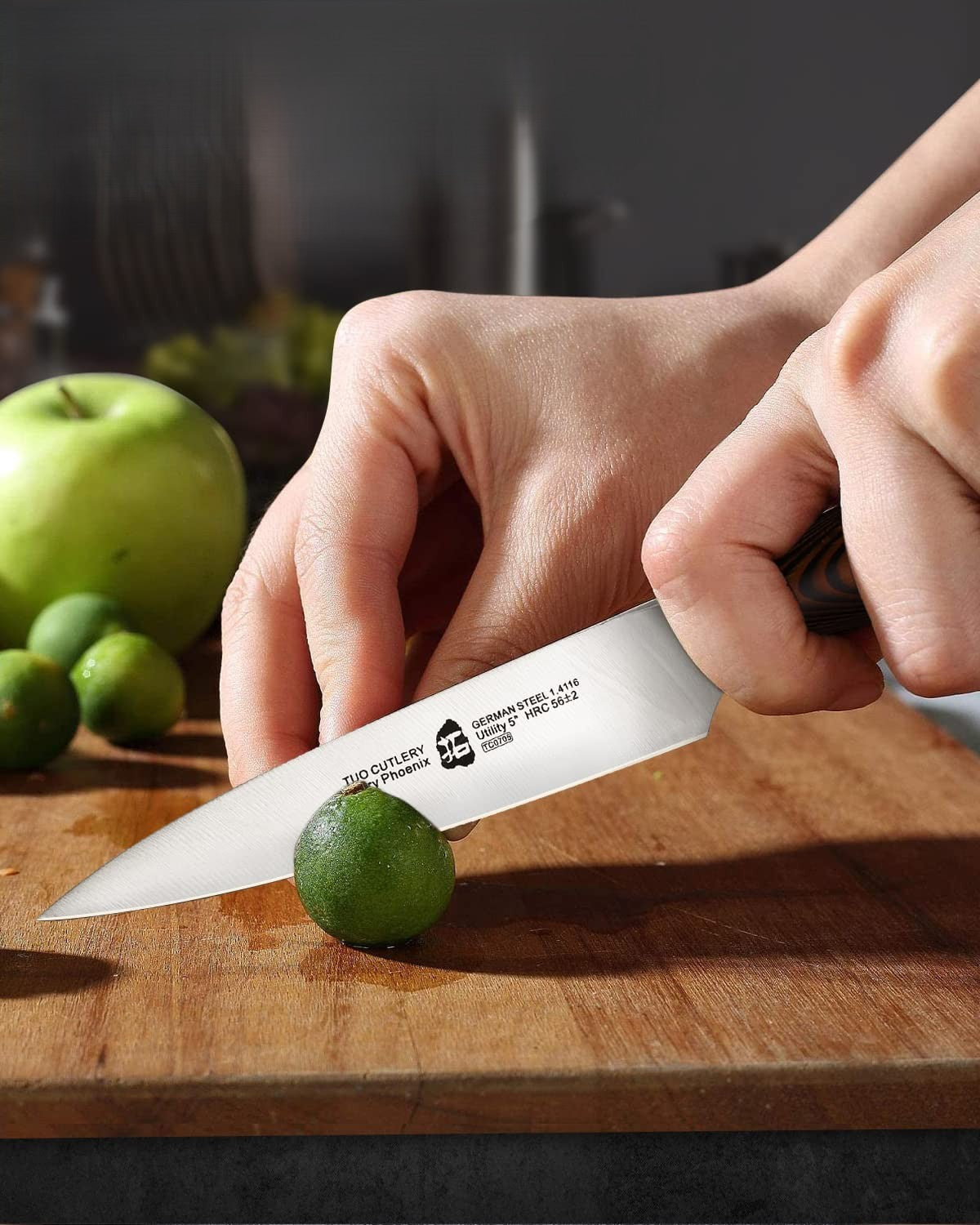 couteau de cuisine professionnel d'office Tuo