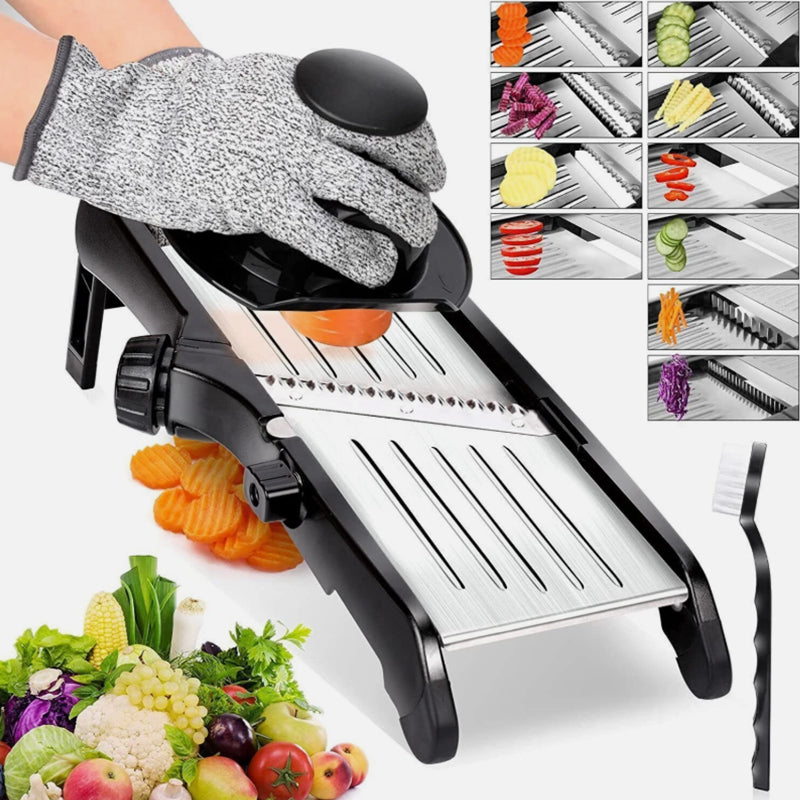 mandoline cuisine professionnelle 10 en 1