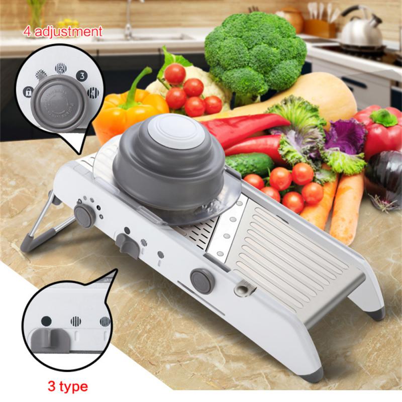mandoline cuisine multifonction blanc
