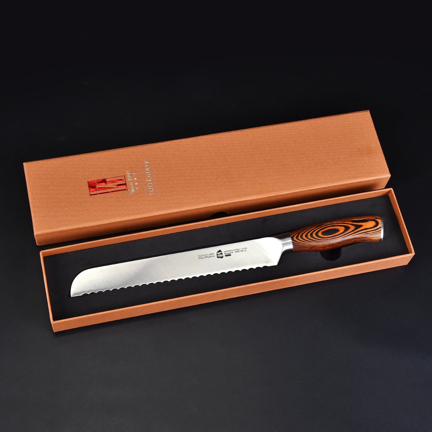 couteau de cuisine professionnel a pain Tuo