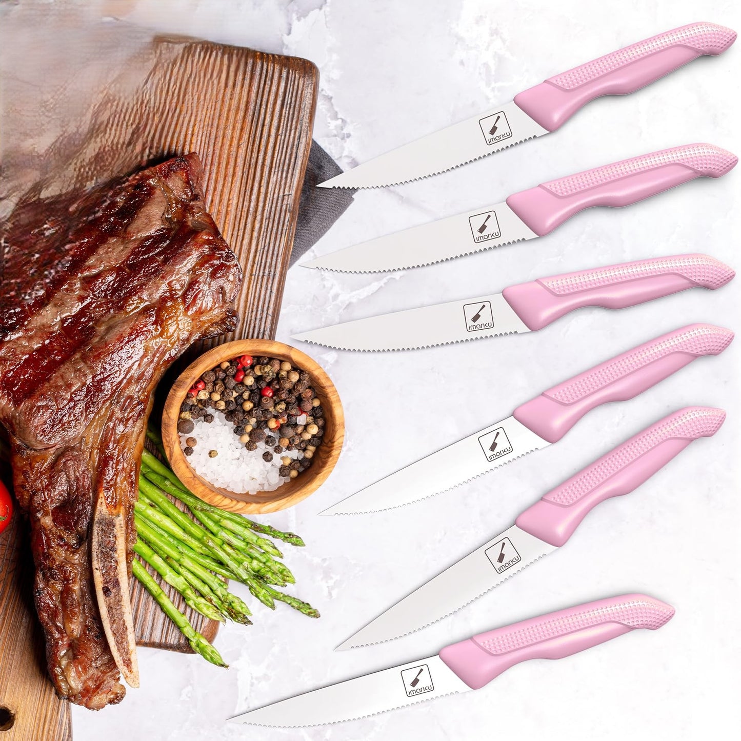 set de couteaux de cuisine imarku 14 pieces