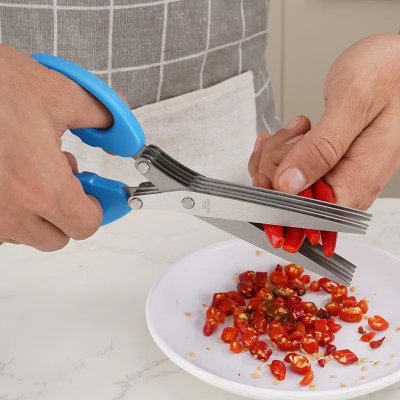 MultiLayersScissor™ - Bleu - Duocuisine