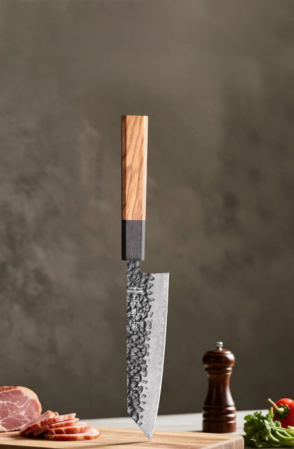 Couteau Bunka | Acier Damassé 67 Couches