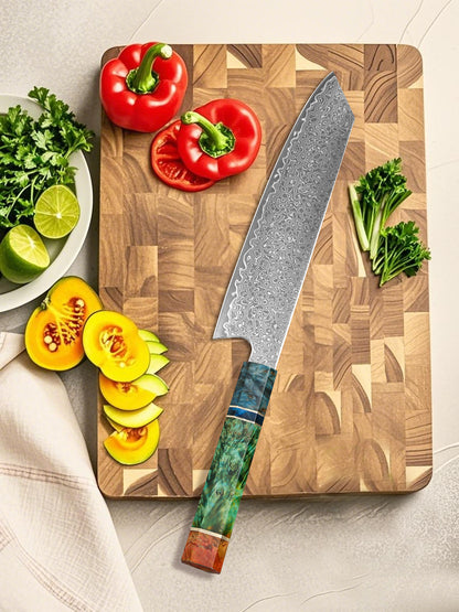Couteau de  cuisine chef | Damassé VG10 67 couches