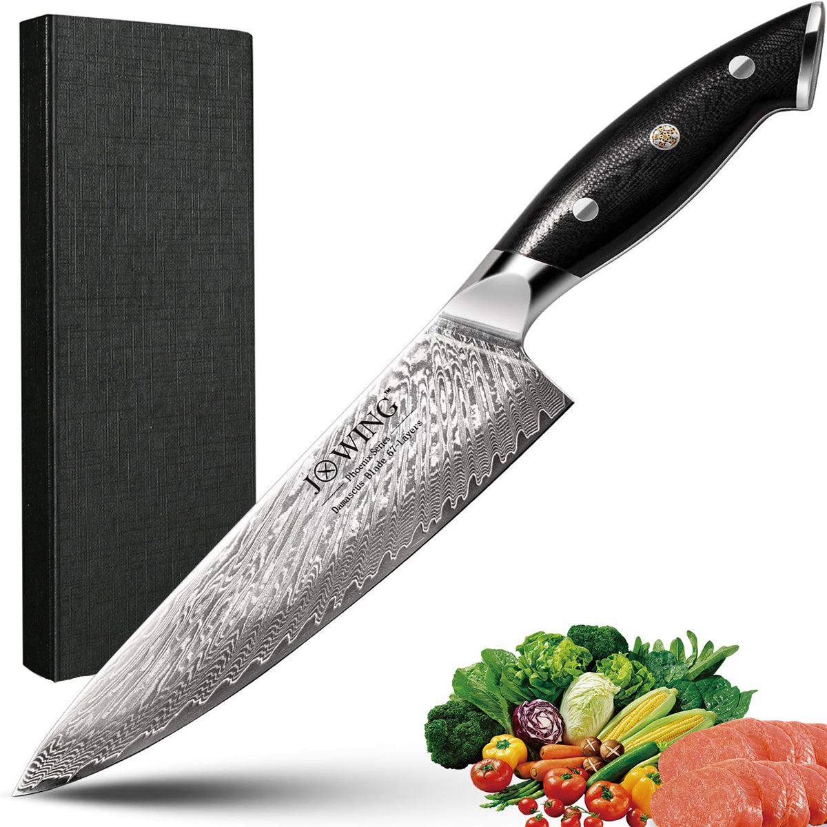 Couteau de cuisine | Damas 21cm