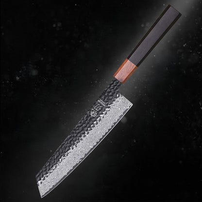 Couteau de chef japonais Kiritsuke | Acier Damassé 67