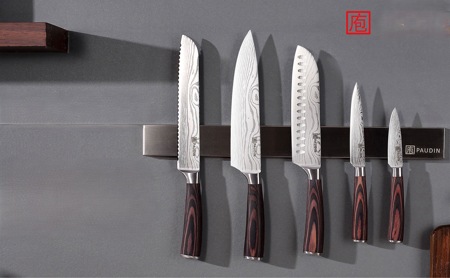 set de couteaux de cuisine Paudin 5 pieces