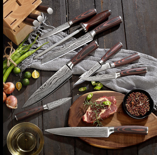 set de couteaux de cuisine Paudin 14 pièces