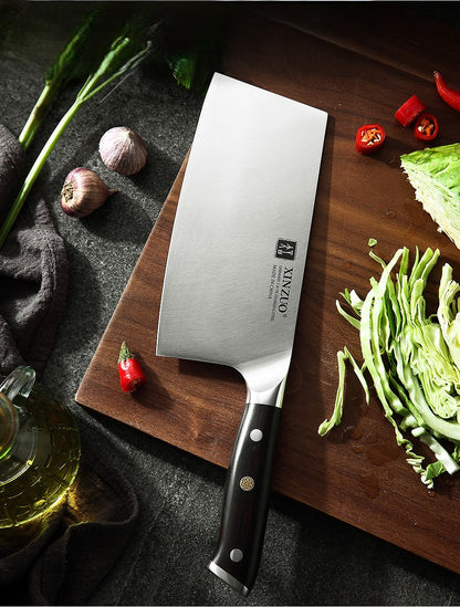 couteau de cuisine professionnel couperet Xinzuo