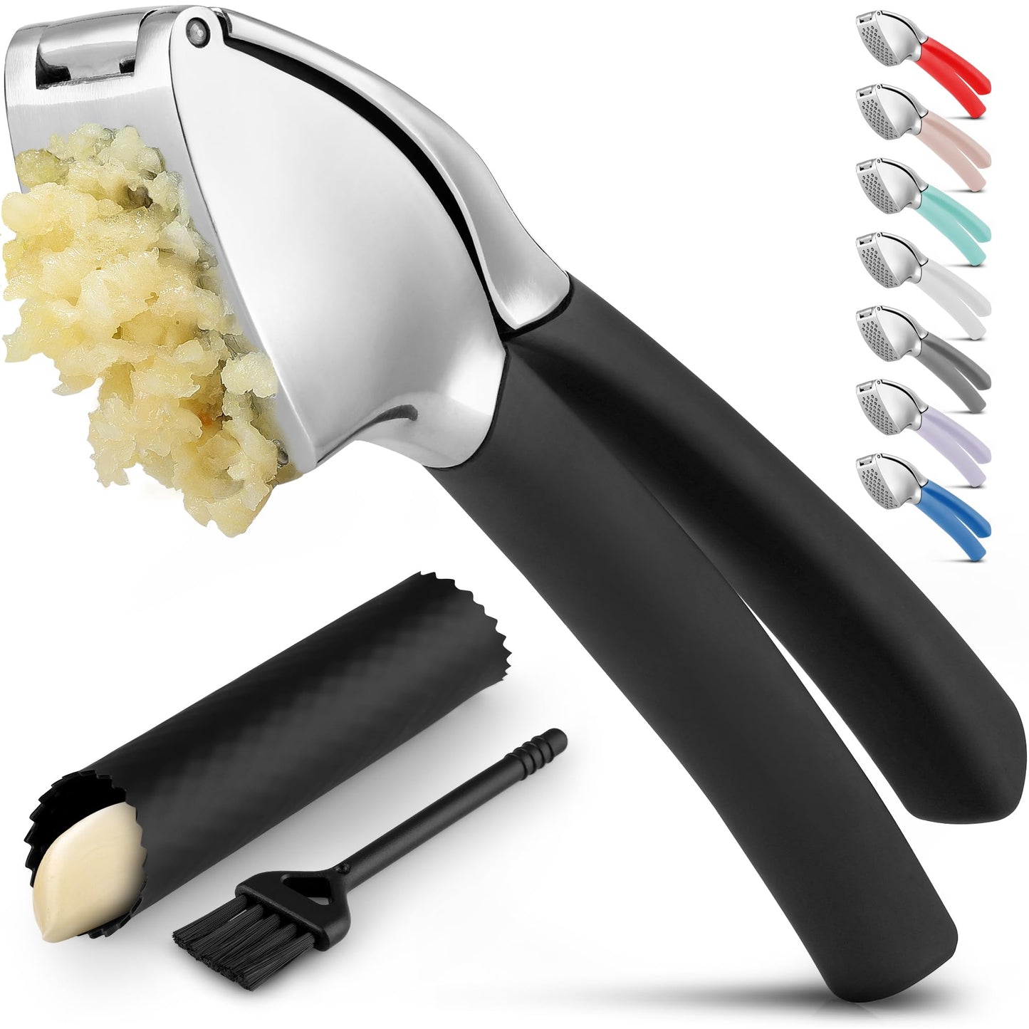 Presse-Ail Inox Multifonction | 7 Couleurs - Duocuisine
