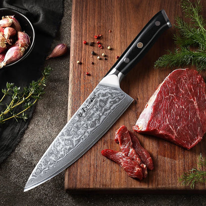 couteau japonais de chef Turwho