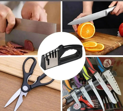 Aiguiseur à Couteau Professionnel 3 Étapes - Duocuisine