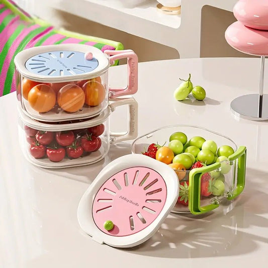Boîte de conservation ventilée | Fruits & légumes frais plus longtemps - Duocuisine