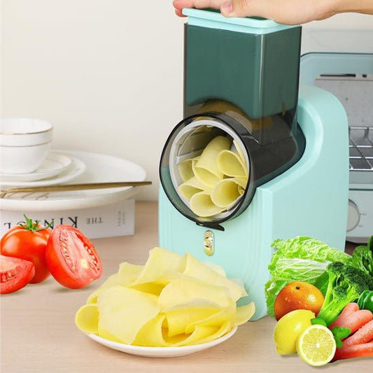 Coupe-légumes électrique multifonction | 3 lames inox | Duocuisine - Duocuisine