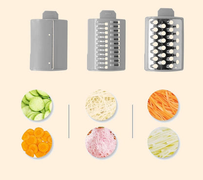 Coupe-légumes électrique multifonction | 3 lames inox | Duocuisine - Duocuisine
