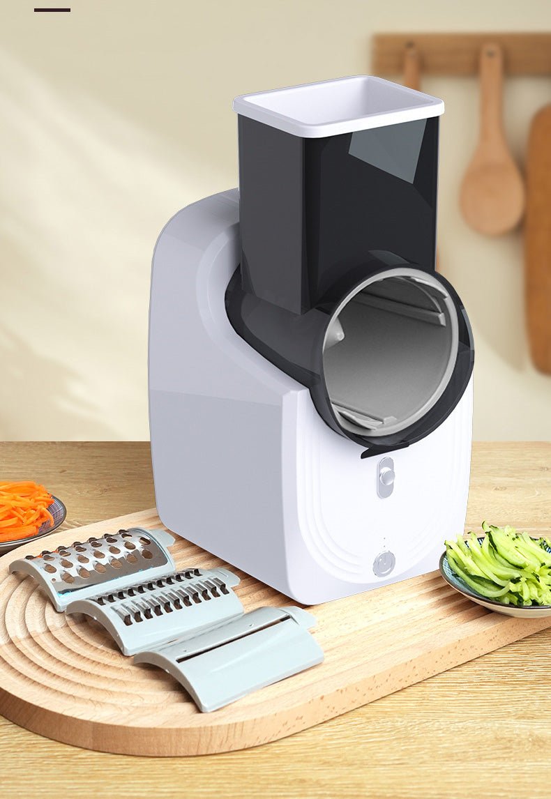 Coupe-légumes électrique multifonction | 3 lames inox | Duocuisine - Duocuisine