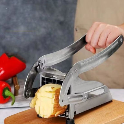 Coupe-Légumes Frites Silver | Inox Antidérapant - Duocuisine