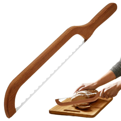 Coupe Pain Ergonomique – Lame Dentelée pour Tranches Parfaites - Duocuisine
