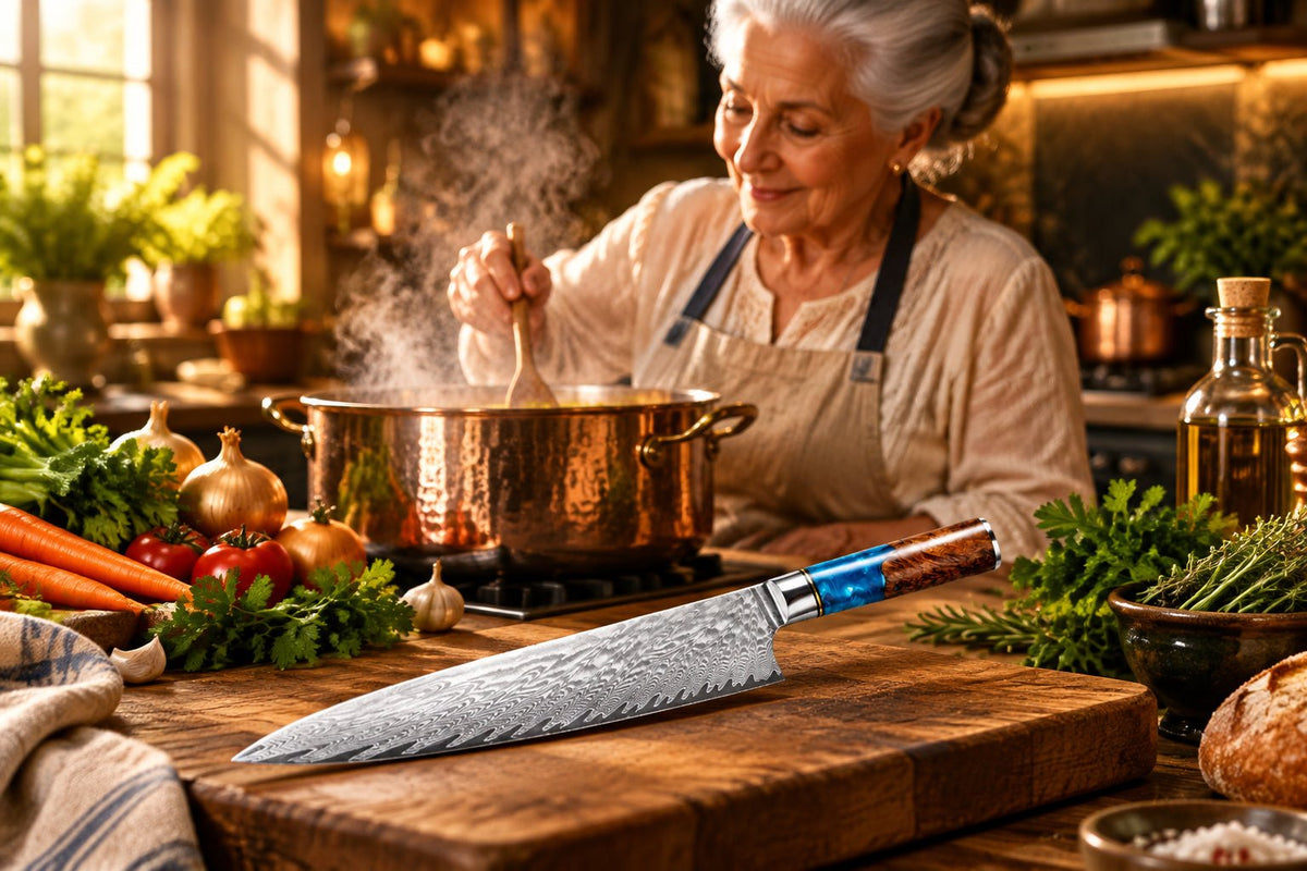 Couteau de chef | Damas67 - Duocuisine