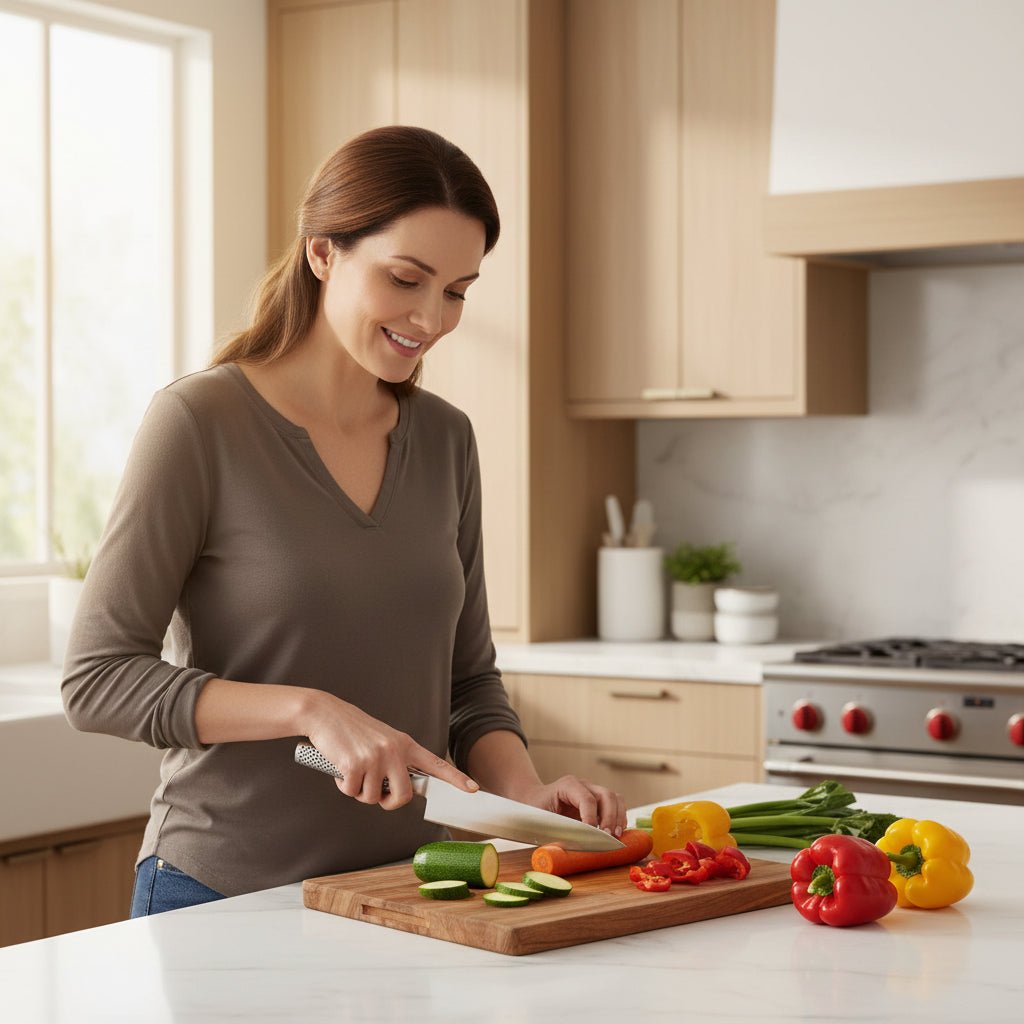 Couteau de chef multifonctionnel | Acier Inoxydable - Duocuisine
