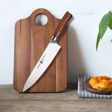 Couteau de Cuisine Chef TUO | Manche Bois Parka - Duocuisine