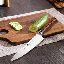 Couteau de Cuisine Chef TUO | Manche Bois Parka - Duocuisine