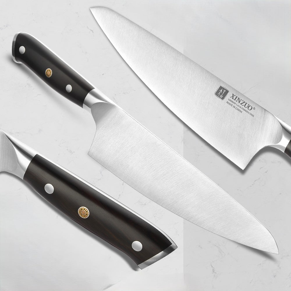 couteau de cuisine chef xinzuo - Duocuisine
