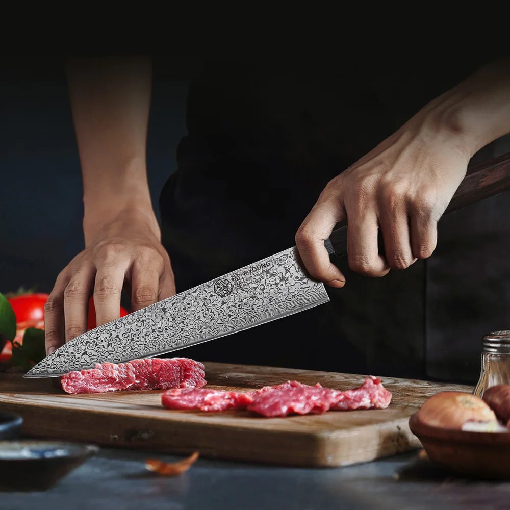 Couteau de cuisine-chef Young coupant viande – Duocuisine