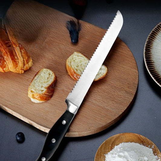 couteau de cuisine professionnel à pain Shanzu - Duocuisine