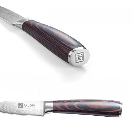 Couteau d'office professionnel Paudin | Lame 8 cm acier allemand - Duocuisine