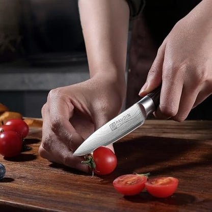 Couteau d'office professionnel Paudin | Lame 8 cm acier allemand - Duocuisine