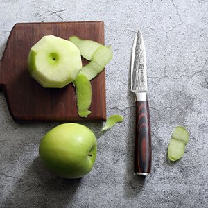 Couteau d'office professionnel Paudin | Lame 8 cm acier allemand - Duocuisine