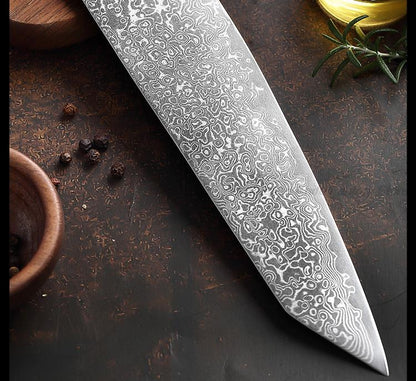 couteau japonais damas chef Kiritsuke - Duocuisine