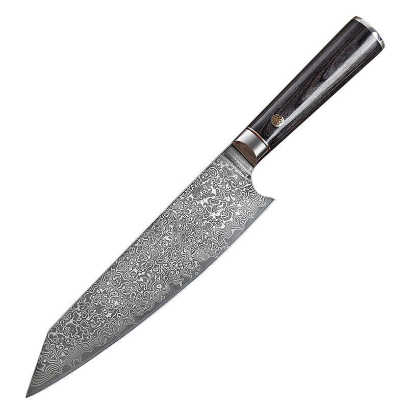couteau japonais damas chef Kiritsuke - Duocuisine